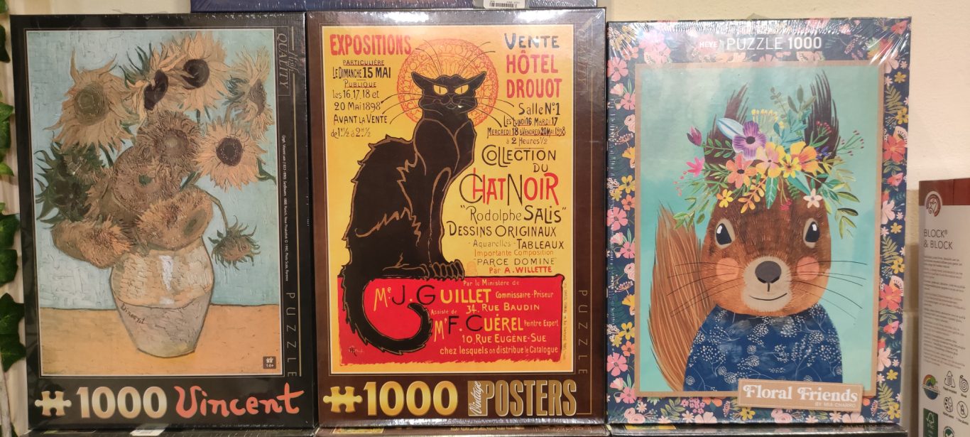 Puzzles 1000 pièces