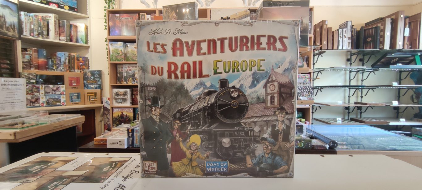 Jeu de société - Les aventuriers du Rail Europe